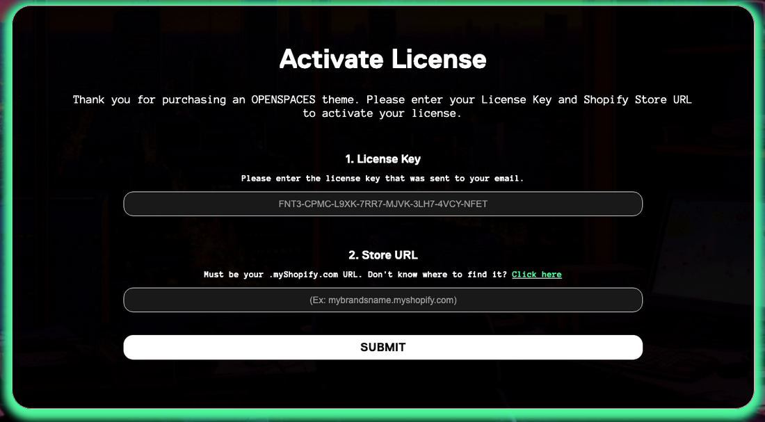 How To Activate Your License Key