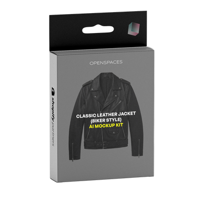 Classic Leather Jacket (Biker Style) AI Prompt Pack