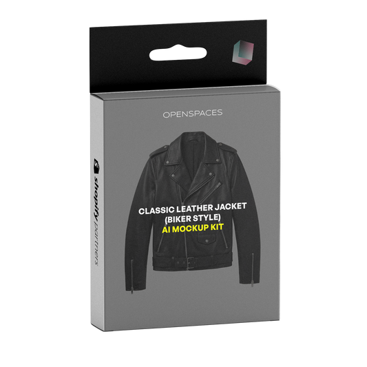 Classic Leather Jacket (Biker Style) AI Prompt Pack