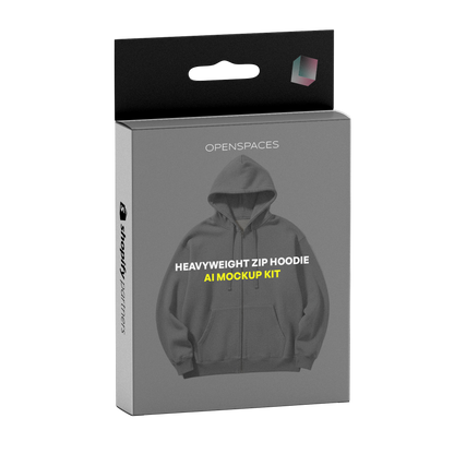 Heavyweight Zip Hoodie AI Prompt Pack