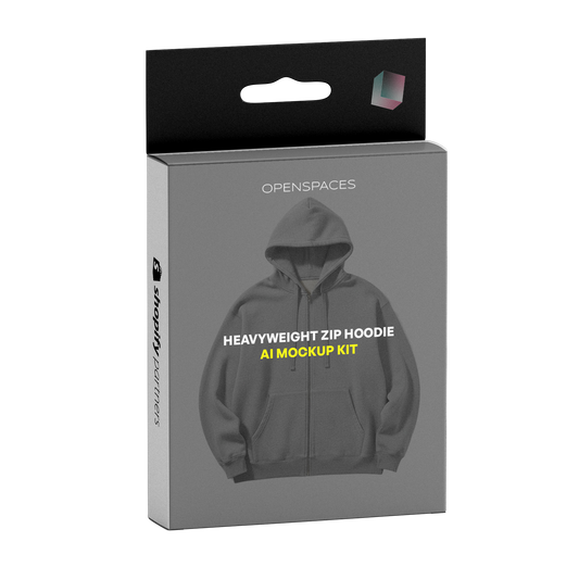 Heavyweight Zip Hoodie AI Prompt Pack