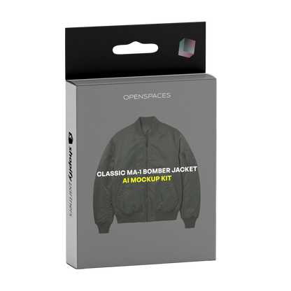 Classic Bomber Jacket (MA-1 Style) AI Prompt Pack