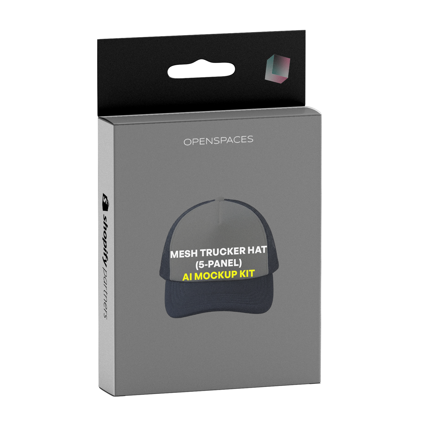 5-Panel Mesh Trucker Hat AI Prompt Pack