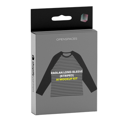Raglan Long Sleeve (Striped) AI Prompt Pack
