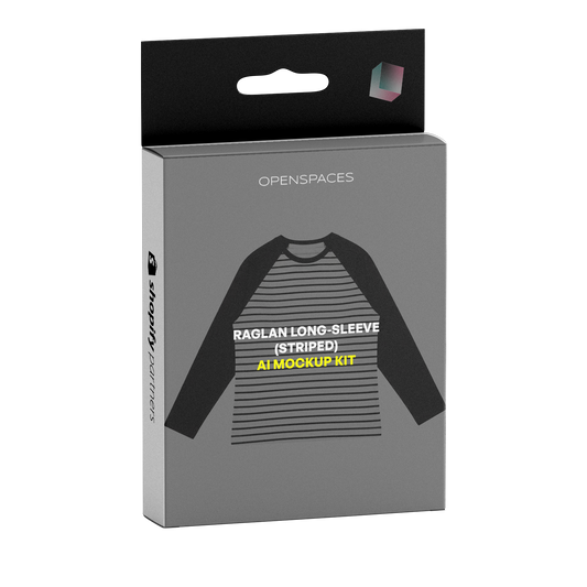 Raglan Long Sleeve (Striped) AI Prompt Pack